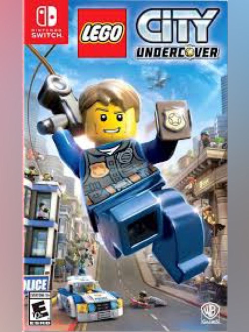 LEGO City Adventure Game with Blue and Yellow Cover